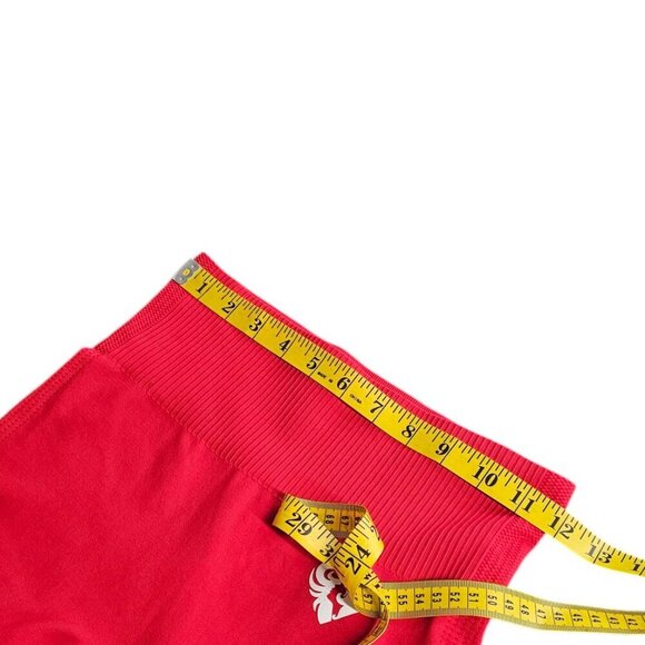 Womens Best Power Seameless Leggings, Athletic, Red, High Rise, Size Small - Picture 4 of 9